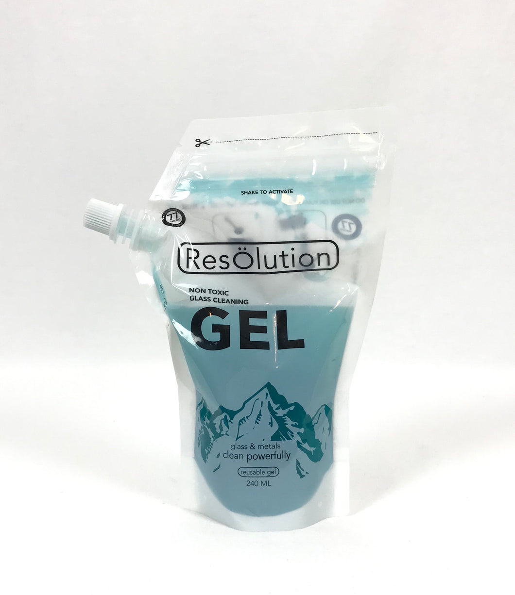 Resölution GEL glass cleaning solution