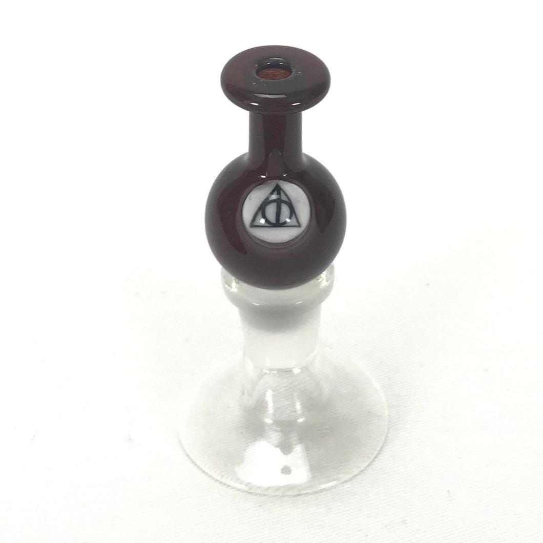 Keys Glass Deathly Hallows Millie Bubble Carb Cap
