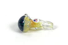 Nelson Glassworks Fumed Honeycomb Hand Spoon