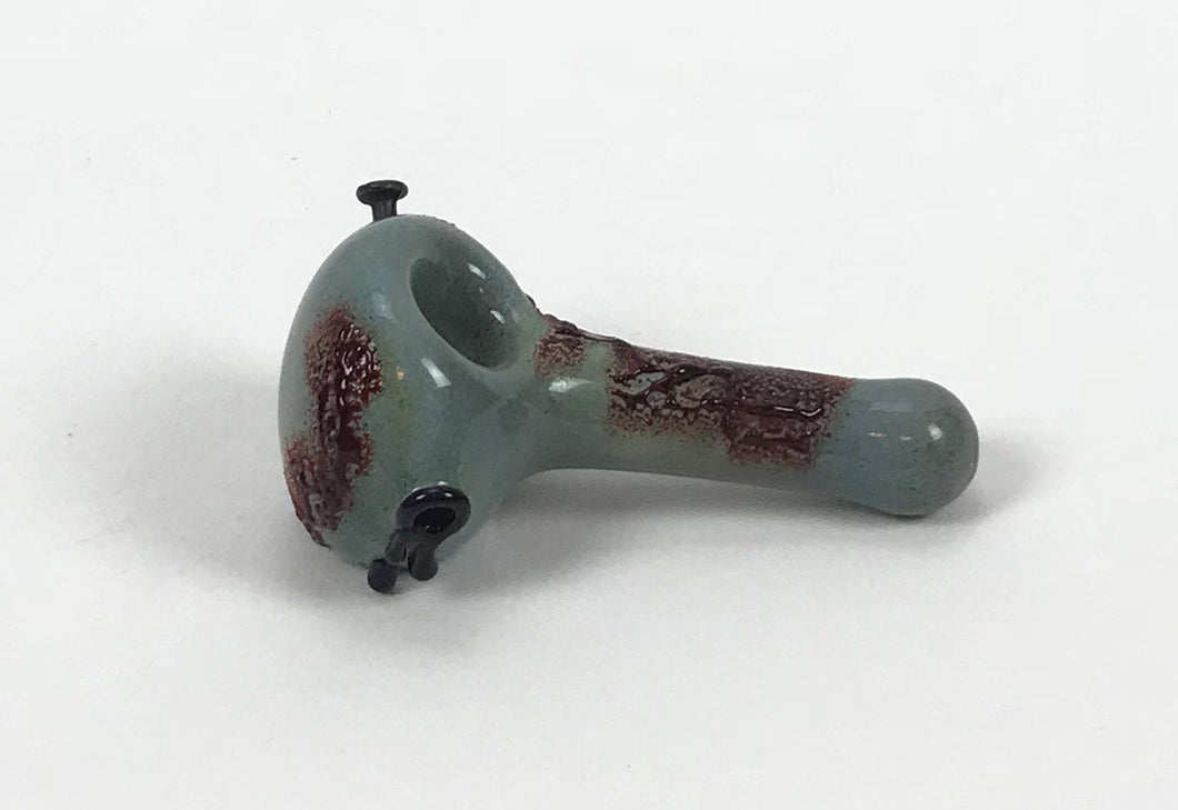 BLOWN Glass Goods Zombie themed hand spoon