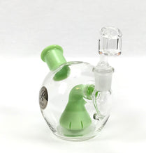 Rehab Glass Apple Rig with Fixed Showerhead Perc