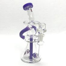 Alien Flower Monkey AFM Single Hole Diffuser Dual Uptake Recycler in Clear and Purple